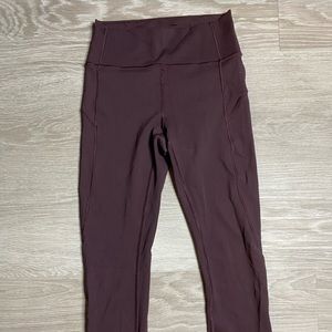 Lululemon In-Movement Leggings Worn Once